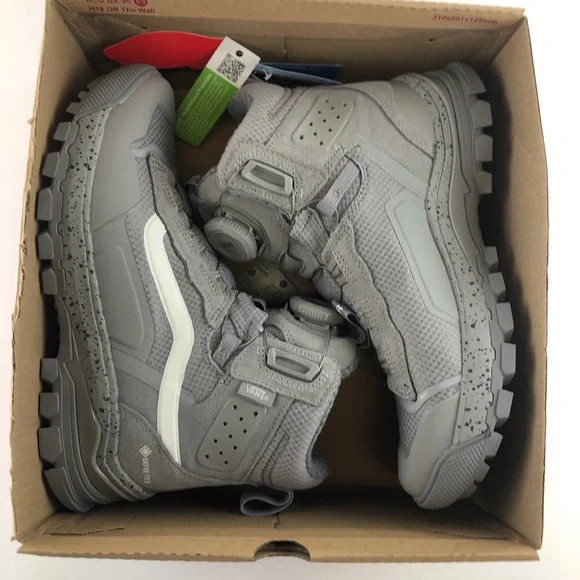 VANS Ultrarange EXO Hi Goretex BOA MTE-3 Shoes Defcon Skate Grey Mens SI…